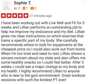Vancouver Fitness Coach-Review